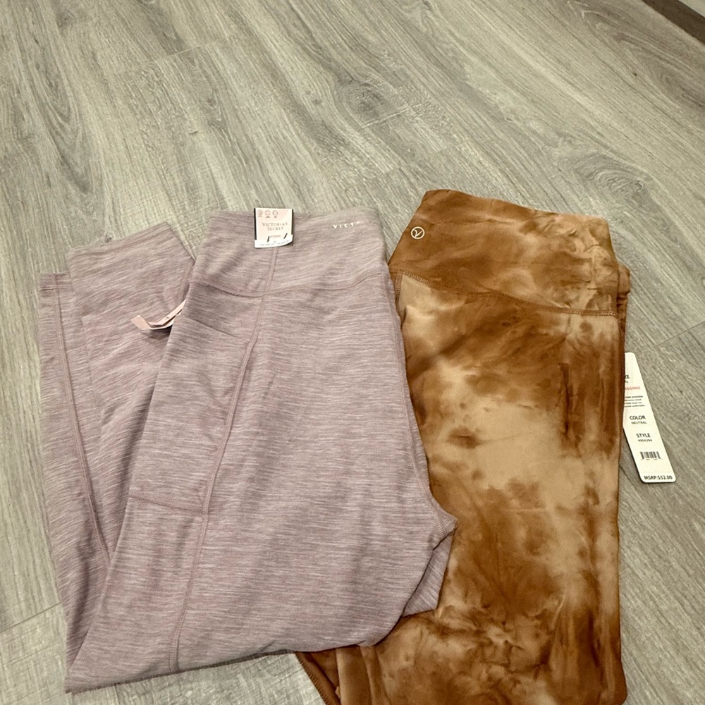 Leggings WOMENS NEW WITH TAG BUNDLE VICTORIA SECRET SIZE 16 and XL
